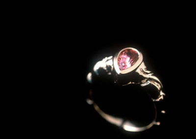 Pink Tourmaline Ring